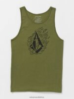 Z0ZR0844 Military Men Firefight Tank Volcom Clothing