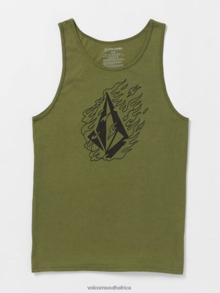 Z0ZR0844 Military Men Firefight Tank Volcom Clothing