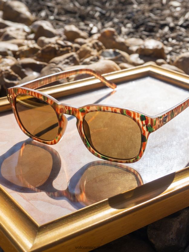 z0zr08452_matte_geo_bronze_unisex_earth_tripper_sunglasses_volcom_outdoor.jpg Z0ZR08452 Matte Geo/Bronze Unisex Earth Tripper Sunglasses Volcom Outdoor - Image 1
