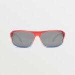 Z0ZR08455 Stars & Stripes/Silver Mirror Unisex Corpo Class Sunglasses Volcom Outdoor
