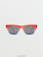 Z0ZR08456 Stars & Stripes/Silver Mirror Unisex Stoneview Sunglasses Volcom Outdoor