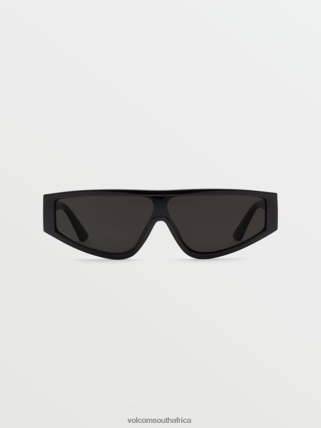 z0zr08459_gloss_black_gray_unisex_vinyl_glaze_sunglasses_volcom_outdoor.jpg Z0ZR08459 Gloss Black/Gray Unisex Vinyl Glaze Sunglasses Volcom Outdoor - Image 1
