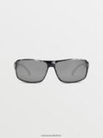 Z0ZR08462 Gloss Marble/Silver Mirror Unisex Corpo Class Sunglasses Volcom Outdoor
