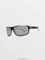 Z0ZR08462 Gloss Marble/Silver Mirror Unisex Corpo Class Sunglasses Volcom Outdoor - Image 3