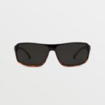 Z0ZR08465 Gloss Darkside/Gray Polar Unisex Corpo Class Sunglasses Volcom Outdoor
