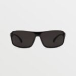 Z0ZR08466 Gloss Black/Gray Unisex Corpo Class Sunglasses Volcom Outdoor