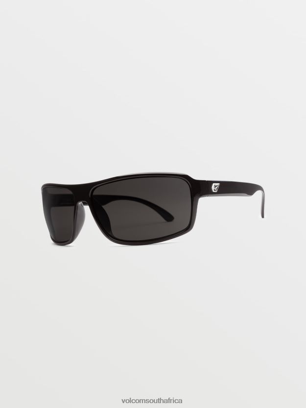 Z0ZR08466 Gloss Black/Gray Unisex Corpo Class Sunglasses Volcom Outdoor - Image 3