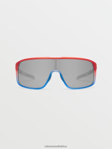 Z0ZR08472 Stars & Stripes/Silver Mirror Unisex Macho Sunglasses Volcom Outdoor