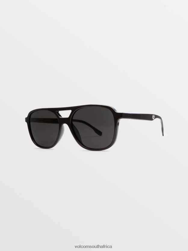 Z0ZR08476 Gloss Black/Gray Unisex New Future Sunglasses Volcom Outdoor - Image 2