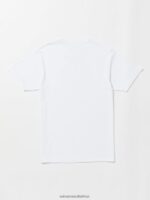 Z0ZR0847 White Men Severed Short Sleeve Tee Volcom Clothing - Image 3