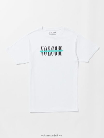 Z0ZR0847 White Men Severed Short Sleeve Tee Volcom Clothing