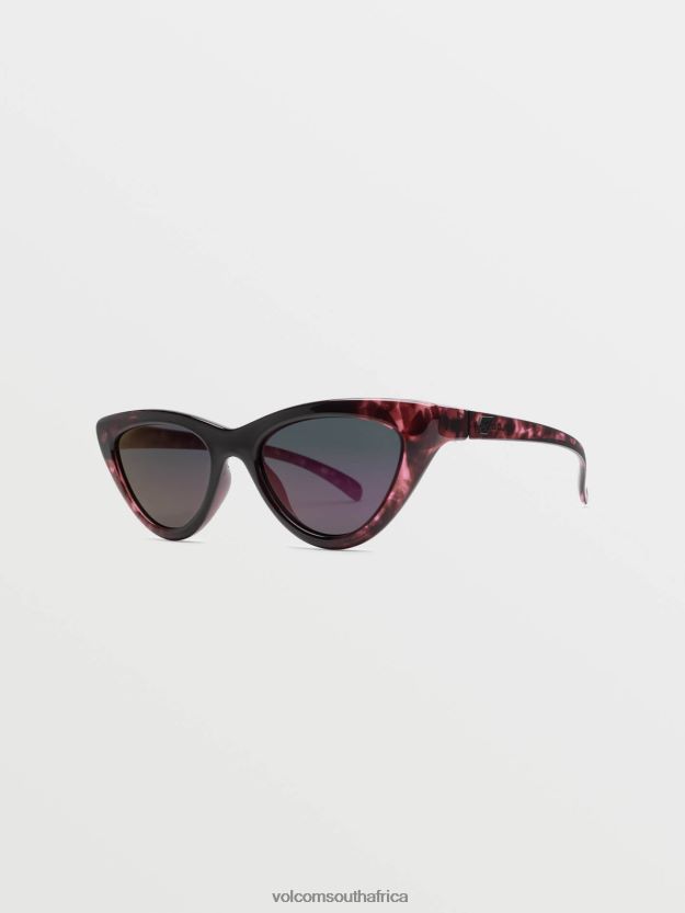 Z0ZR08483 Gloss Purple Tort/Gray Purple Chrome Unisex Knife Sunglasses Volcom Outdoor - Image 3