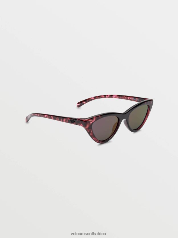 Z0ZR08483 Gloss Purple Tort/Gray Purple Chrome Unisex Knife Sunglasses Volcom Outdoor - Image 4