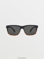 Z0ZR08485 Matte Darkside/Gray Polar Unisex Wig Sunglasses Volcom Outdoor