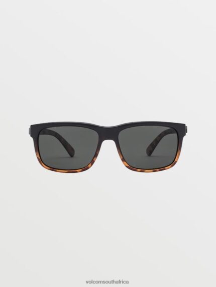 Z0ZR08485 Matte Darkside/Gray Polar Unisex Wig Sunglasses Volcom Outdoor