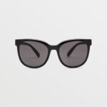 Z0ZR08486 Gloss Black/Gray Unisex Garden Sunglasses Volcom Outdoor