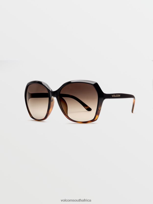 Z0ZR08488 Gloss Darkside/Bronze Fade Polar Unisex Psychic Sunglasses Volcom Outdoor - Image 2