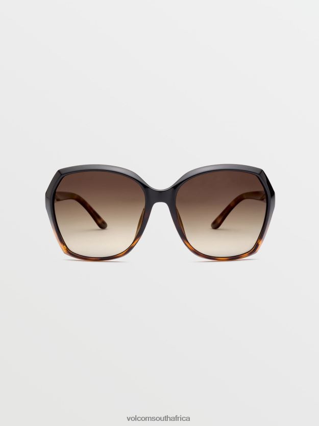 Z0ZR08488 Gloss Darkside/Bronze Fade Polar Unisex Psychic Sunglasses Volcom Outdoor - Image 1