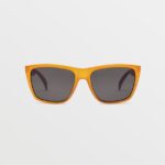 Z0ZR08490 Matte Honey/Gray Polar Unisex Plasm Sunglasses Volcom Outdoor