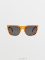 Z0ZR08490 Matte Honey/Gray Polar Unisex Plasm Sunglasses Volcom Outdoor