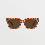 Z0ZR08492 Polka Tort/Bronze Unisex Domeinator Sunglasses Volcom Outdoor