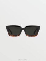 Z0ZR08493 Gloss Darkside/Gray Polar Unisex Domeinator Sunglasses Volcom Outdoor