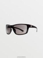 Z0ZR08497 Gloss Black/Gray Unisex Roll Sunglasses Volcom Outdoor - Image 3