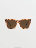 Z0ZR08506 Polka Tort/Bronze Unisex Looky Lou Sunglasses Volcom Outdoor