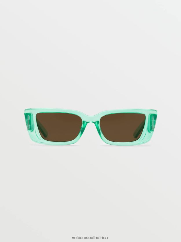 Z0ZR08509 Gloss Teal/Bronze Unisex Strange Land Sunglasses Volcom Outdoor - Image 4