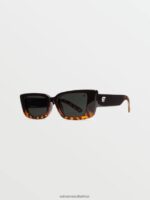 Z0ZR08511 Gloss Darkside/Gray Polar Unisex Strange Land Sunglasses Volcom Outdoor - Image 2