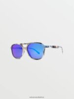 Z0ZR08513 Skulls/Blue Mirror Unisex New Future Sunglasses Volcom Outdoor - Image 2