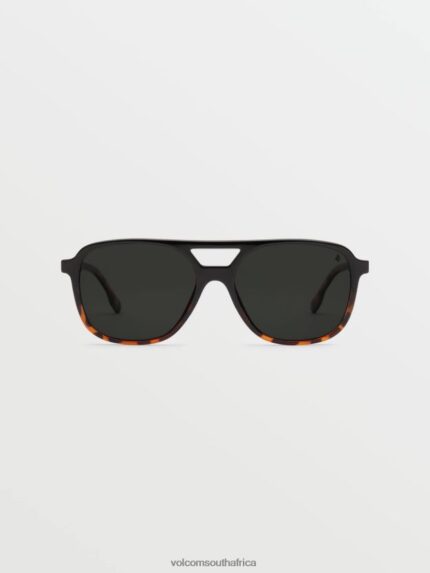 Z0ZR08514 Gloss Darkside/Gray Polar Unisex New Future Sunglasses Volcom Outdoor