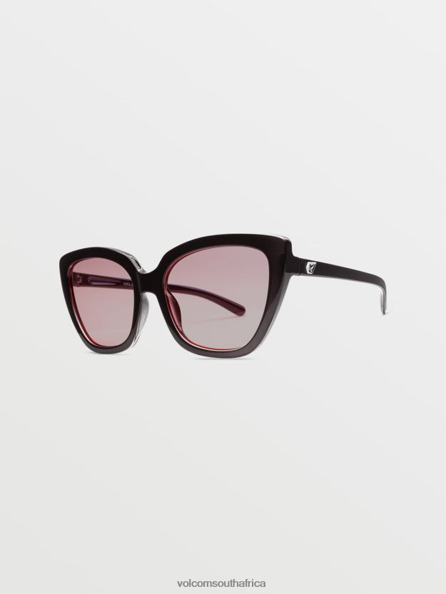 Z0ZR08517 Gloss Black/Light Rose Unisex Milli Sunglasses Volcom Outdoor - Image 2