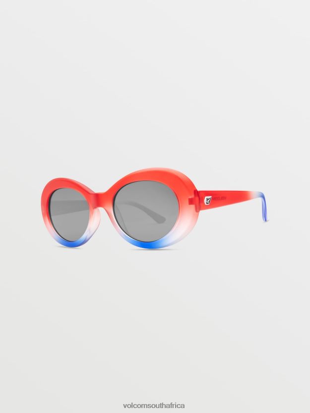 Z0ZR08519 Stars & Stripes/Silver Mirror Unisex Stoned Sunglasses Volcom Outdoor - Image 3