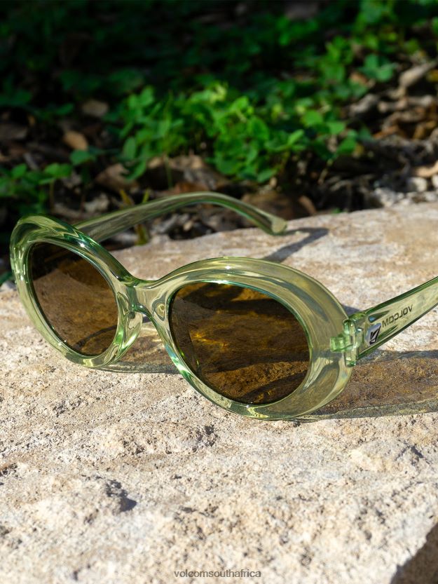 Z0ZR08520 Gloss Sea Foam/Bronze Unisex Stoned Sunglasses Volcom Outdoor - Image 1