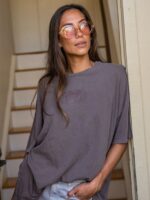 Z0ZR08521 Gloss Quail Feather/Pink Unisex Stoned Sunglasses Volcom Outdoor
