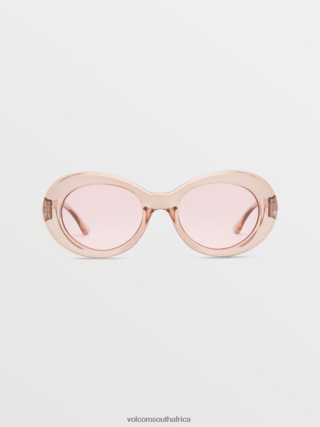 Z0ZR08521 Gloss Quail Feather/Pink Unisex Stoned Sunglasses Volcom Outdoor - Image 4