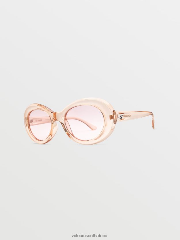 Z0ZR08521 Gloss Quail Feather/Pink Unisex Stoned Sunglasses Volcom Outdoor - Image 6