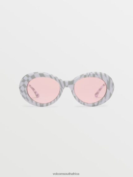 Z0ZR08522 Check Her/Rose Unisex Stoned Sunglasses Volcom Outdoor
