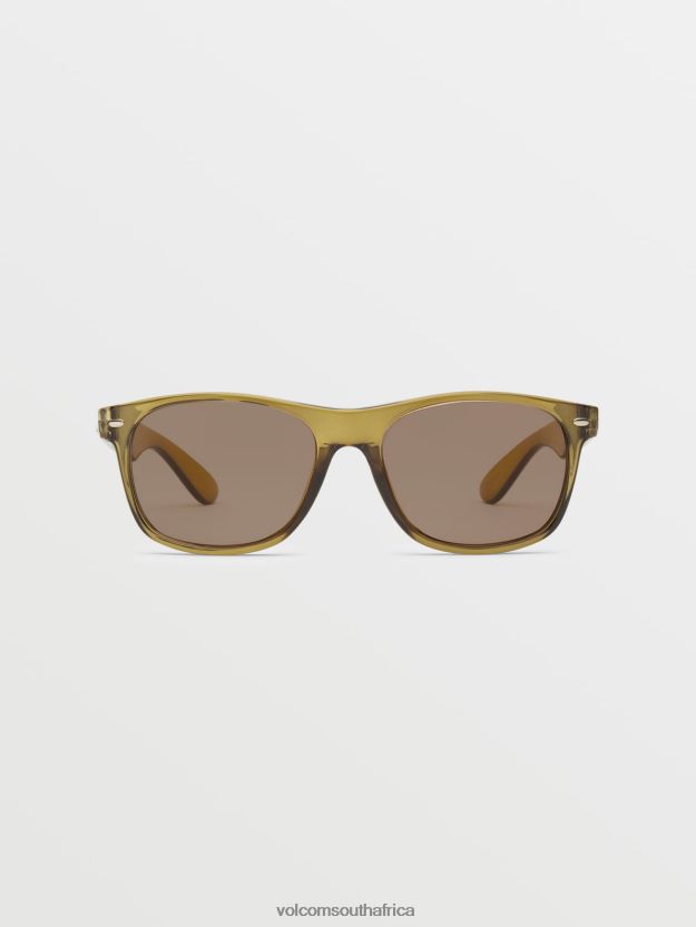 Z0ZR08525 Gloss Olive/Light Bronze Unisex Fourty6 Sunglasses Volcom Outdoor - Image 2
