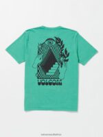 Z0ZR0852 Mediterranean Men Stairway Short Sleeve Tee Volcom Clothing - Image 2