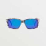 Z0ZR08538 Skulls/Blue Mirror Unisex Stoneage Sunglasses Volcom Outdoor