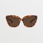 Z0ZR08542 Gloss Tort/Bronze Unisex Milli Sunglasses Volcom Outdoor