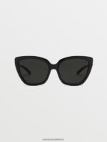 Z0ZR08543 Gloss Black/Gray Polar Unisex Milli Sunglasses Volcom Outdoor