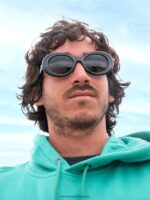 Z0ZR08547 Gloss Black/Gray Unisex Stoned Sunglasses Volcom Outdoor