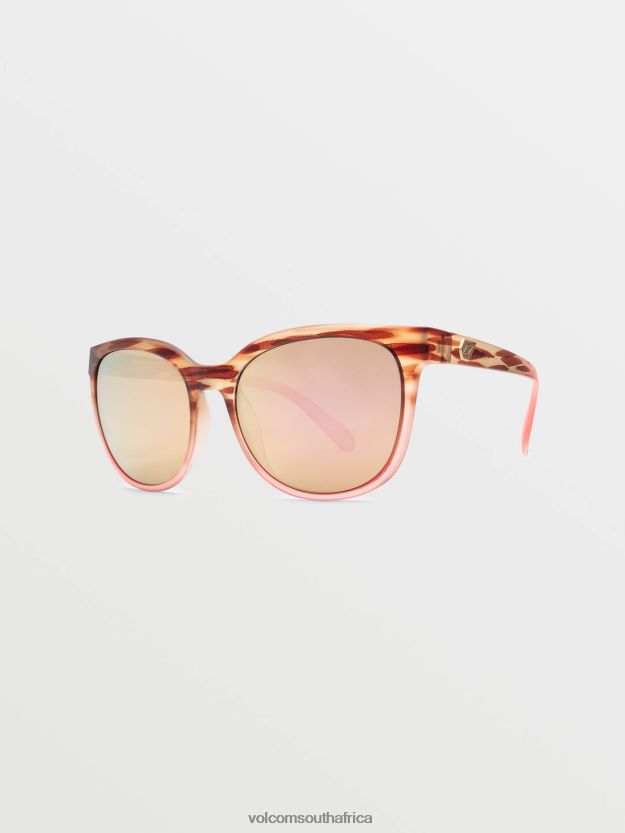 Z0ZR08552 Gloss Punk Tort/Bronze Champagne Chrome Unisex Garden Sunglasses Volcom Outdoor - Image 3