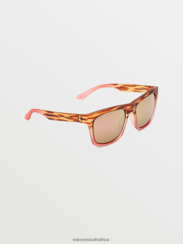 Z0ZR08554 Matte Punk Tort/Bronze Champagne Chrome Unisex Jewel Sunglasses Volcom Outdoor - Image 4