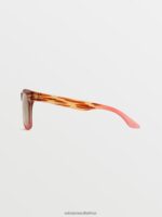 Z0ZR08554 Matte Punk Tort/Bronze Champagne Chrome Unisex Jewel Sunglasses Volcom Outdoor - Image 7