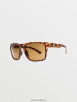 Z0ZR08558 Matte Tort/Bronze Unisex Trick Sunglasses Volcom Outdoor - Image 3