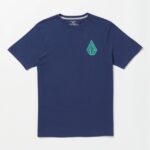 Z0ZR0855 Estate Blue Men Iron91 Short Sleeve Tee Volcom Clothing